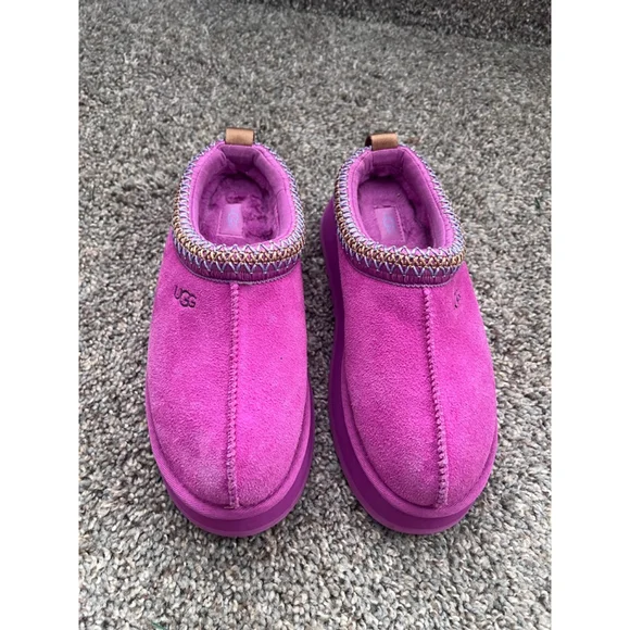 UGG Pink Purple Tazz Slipper size 7 - Picture 3 of 7